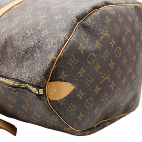 Louis Vuitton  Keepall 60 Monogram Canvas Travel Bag Brown - Picture 6 of 11